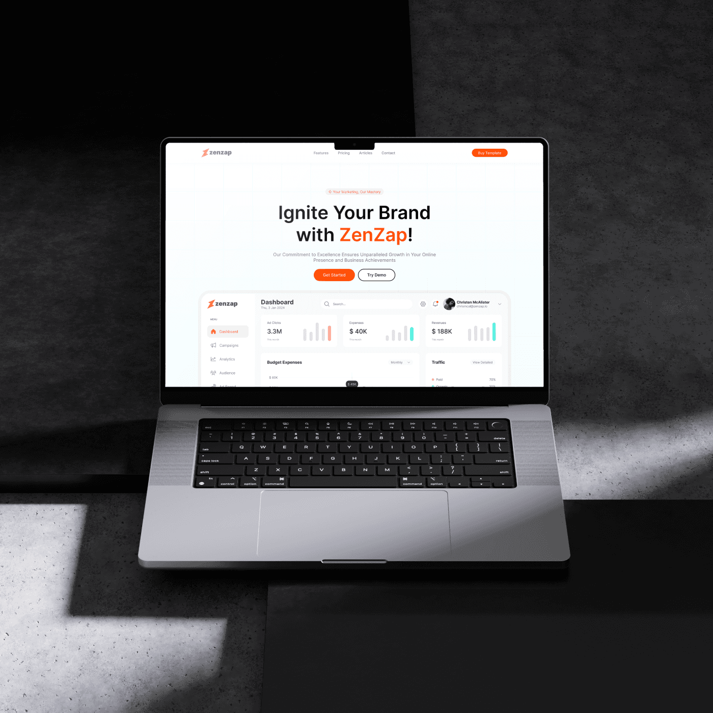 ZenZap Website Thumbnail
