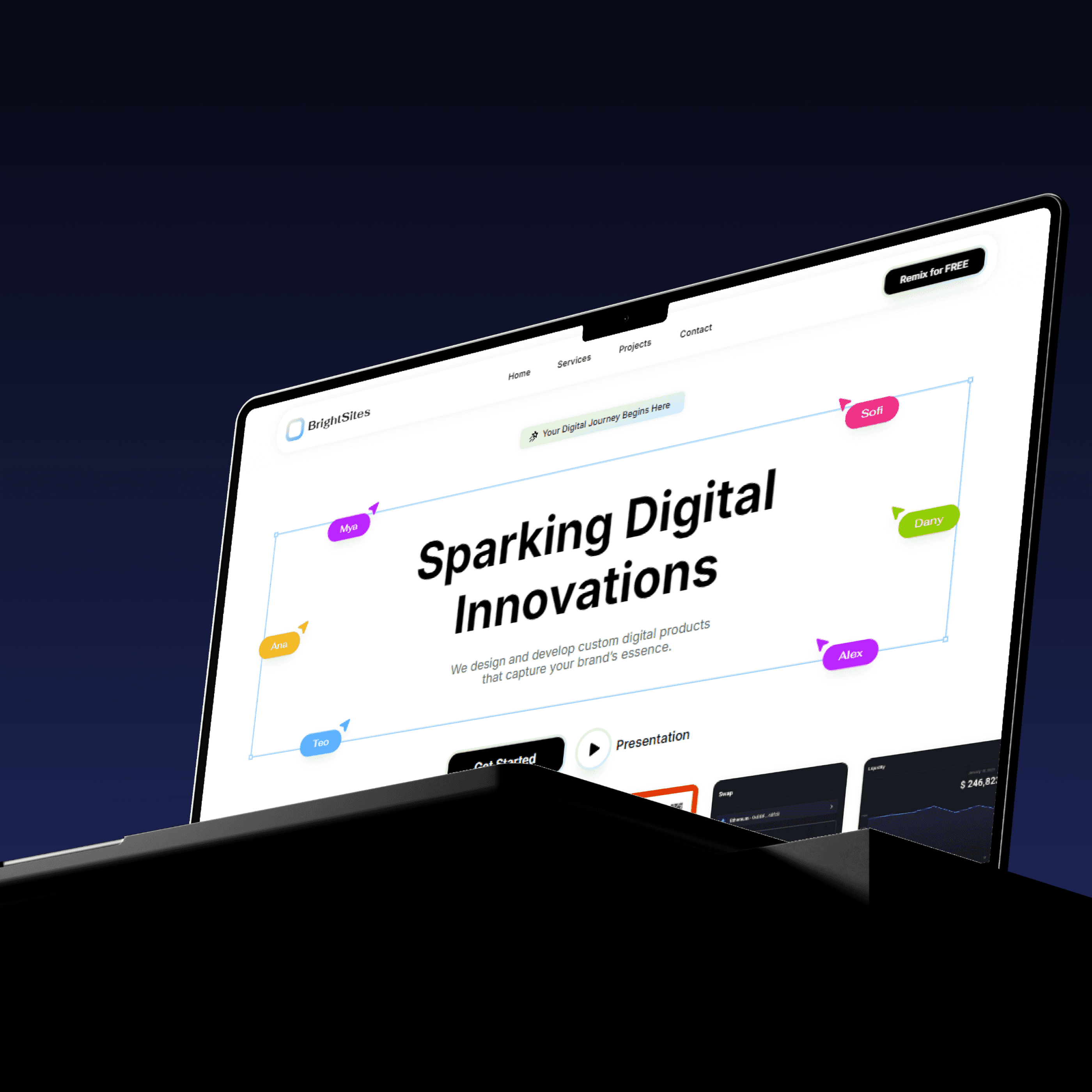 BrightSites Website Thumbnail