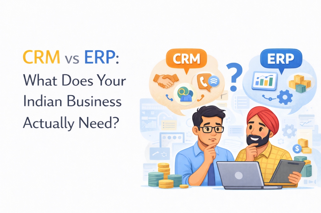 Blog image for CRM vs ERP: What Does Your Business Actually Need?